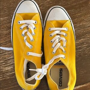 Converse Kids Bright Yellow Sneakers